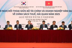 2025年韩国企业税务与海关政策对话会在河内举行。图自Vietnam+