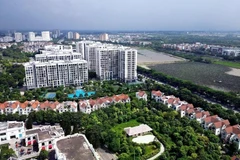 房地产市场保持复苏势头。图自越通社