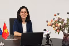 越南驻澳大利亚商务处首席代表陈氏清美。图自越通社