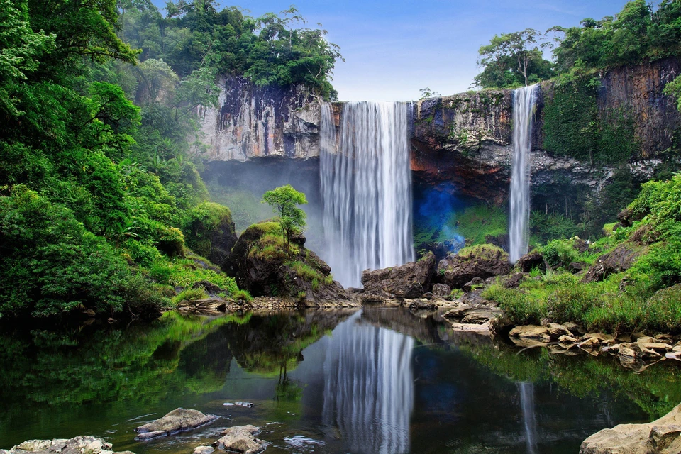 嘉莱省昆何农（Kon Hà Nừng）世界生物圈保护区，拥有许多壮丽迷人的景色，是越南最具吸引力的生态旅游目的地之一。图自越通社