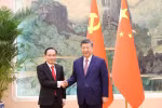越共中央总书记苏林特使黎怀忠会见中共中央总书记、国家主席习近平