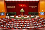 越南共产党第十三届中央委员会第十三次全体会议进入第二个工作日 (第二号)