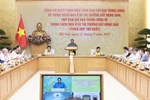 越南政府总理、住房与房地产市场政策中央指导委员会（以下简称指导委员会）主任范明政主持召开指导委员会第一次会议。图自越通社