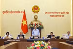 国会主席陈青敏主持国会常务委员会第五十五次会议。图自越通社