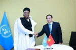 越南政府总理范明政会见联合国大会主席菲勒蒙·杨