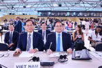 越南政府总理范明政出席联合国海洋大会开幕式。图自越通社