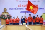 范明政总理出席越南体育代表团参加第33届东南亚运动会的出征仪式