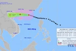超强台风桦加沙逼近北部湾 海陆均将受严重影响