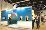越航展位。图自越通社