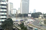 印度尼西亚雅加达的一角。图自《越南之声》