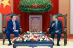苏林总书记会见前来辞行拜会的美国驻越南大使