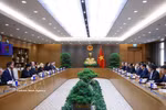 越南政府总理黎明兴会见美国副贸易代表斯威策