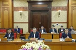 越共中央总书记苏林主持召开中央书记处会议