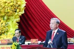 越共中央总书记苏林出席大会并发表指导性讲话。图自越通社