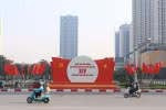 河内在党代会前夕绚丽多彩 将信心与正能量带向四方