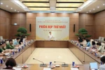 越南国家选举委员会法律文件和投诉举报处理小组召开第一次会议。图自越通社