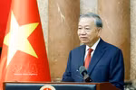 越共中央总书记、国家主席苏林。图自越通社