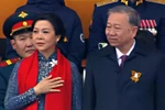 苏林总书记与夫人出席纪念苏联伟大卫国战争胜利80周年庆典