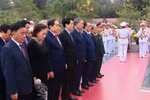 越南党和国家领导人春节拜谒胡志明主席陵