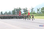 铿锵玫瑰备战国庆阅兵 整齐步伐诠释荣耀与使命