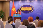 越南外交部发言人范秋姮。图自越通社