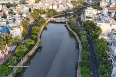 运河诉说胡志明市变迁故事