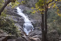 探寻广义省丝绸瀑布原始壮美之景