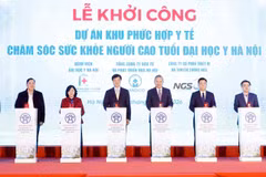 河内医科大学医疗服务与老年护理综合区项目正式开工建设