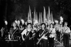 胡志明共青团成立95周年：越南青年在党的光辉旗帜下坚定前行