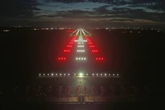 隆城机场全套助航灯光系统正式投入运行