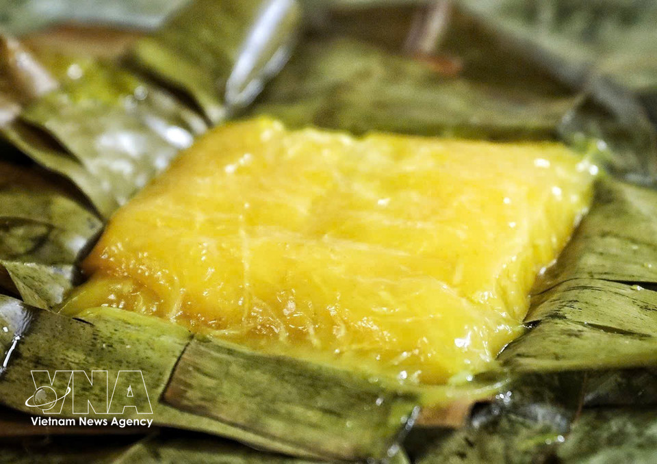 夫妻饼具有特色的清甜味道。图自越通社