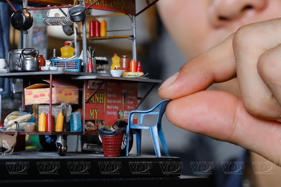 他的每件作品都体现出高度的创意与独特的构思。图自越通社