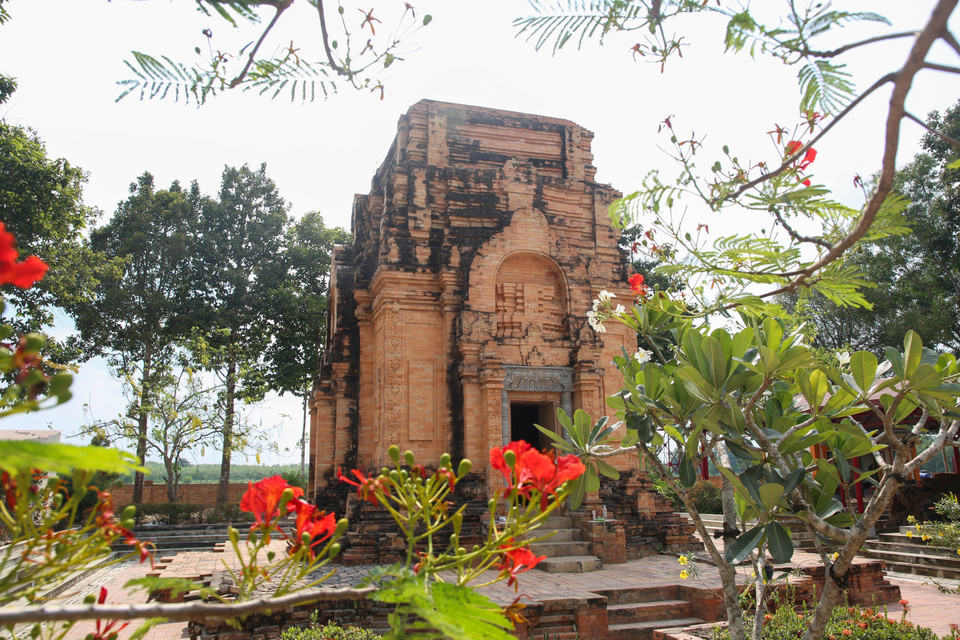 崒末（Chót Mạt）古塔遗迹——国家级历史遗迹。图自越通社