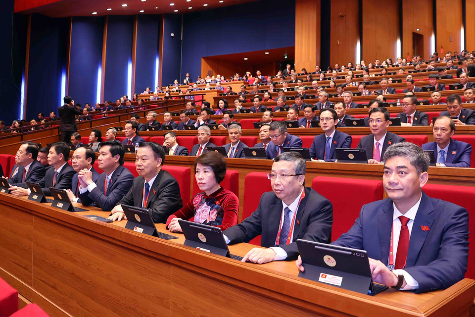 越南国家主席梁强在开幕式上致辞。图自越通社