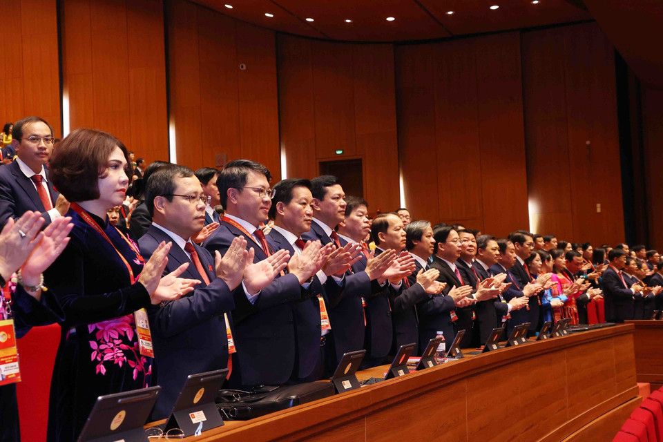 越南国家主席梁强在开幕式上致辞。图自越通社