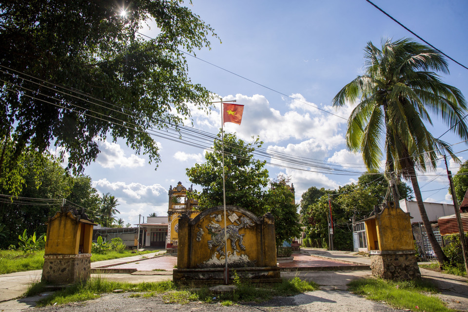 太平亭遗迹建于百余年前，是新宁坊人民委员会管辖的两处国家级遗迹之一。图自越通社