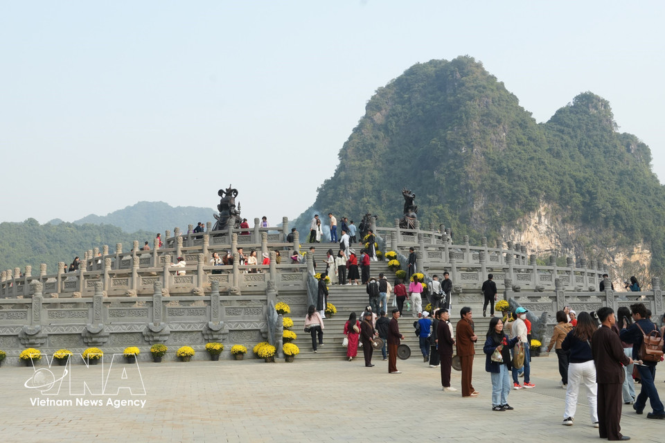 敬天坛——威谷旅游景点一隅。图自越通社