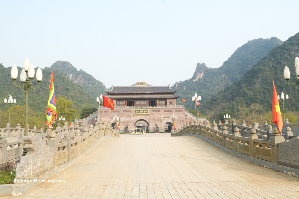 敬天坛——威谷旅游景点一隅。图自越通社