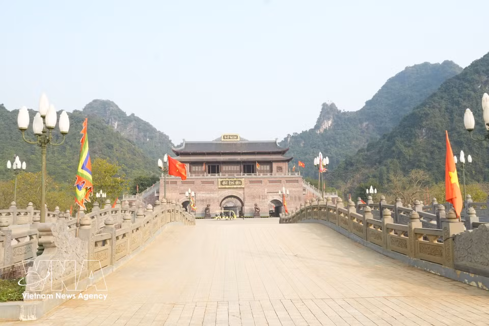 敬天坛——威谷旅游景点一隅。图自越通社