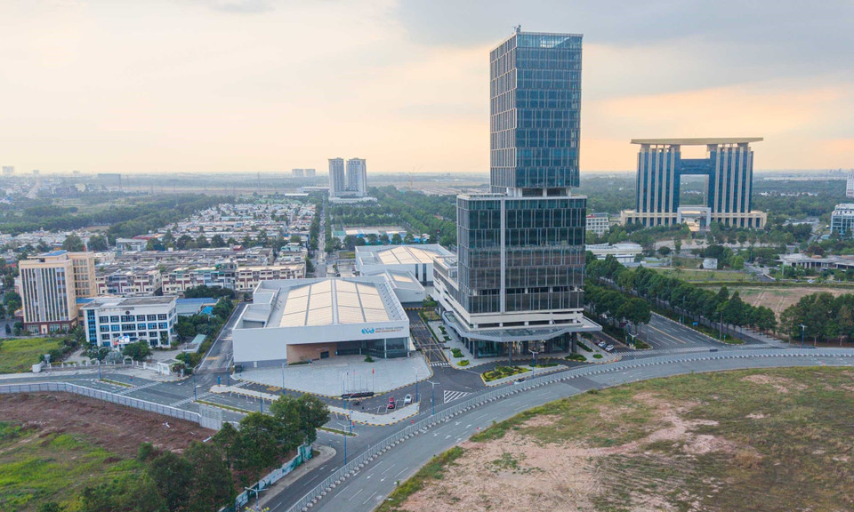 平阳新城商业中心（WTC BDNC）于2019年加入世界贸易中心协会，这是贸易和服务业发展的杠杆。图自越通社