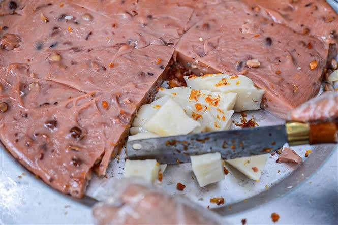 宁平省的特色美食展区。图自越通社