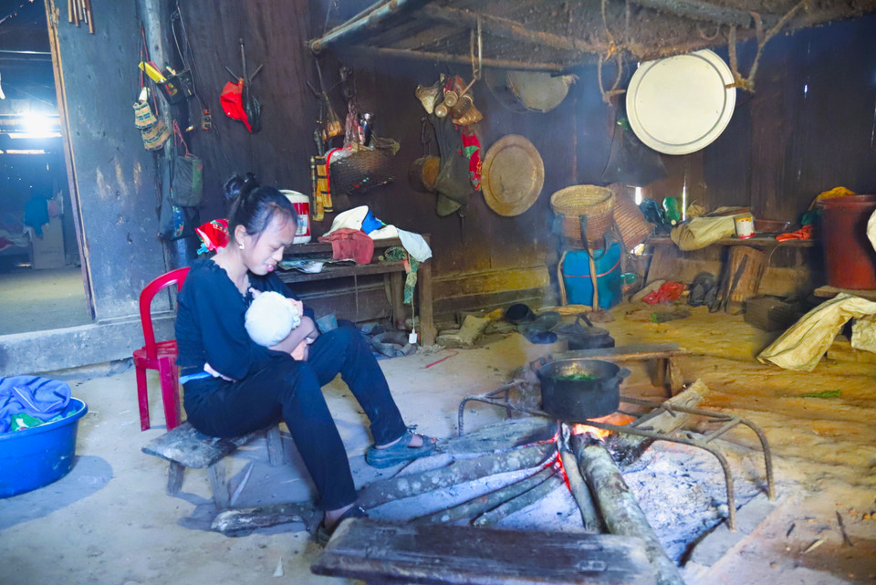 怀满村（乂安省仁梅乡）居民的生活场景。图自越通社