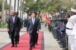 越南国家主席梁强对安哥拉共和国进行国事访问