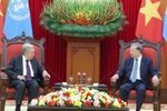 河内公约:越南党和国家领导人分别会见联合国秘书长安东尼奥·古特雷斯