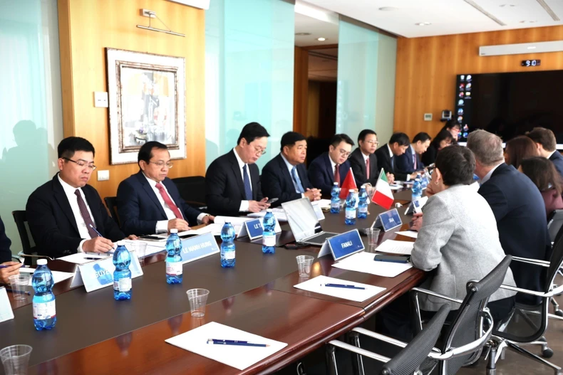 政府副总理阮志勇：越南高度重视并愿进一步加强同意大利的合作关系