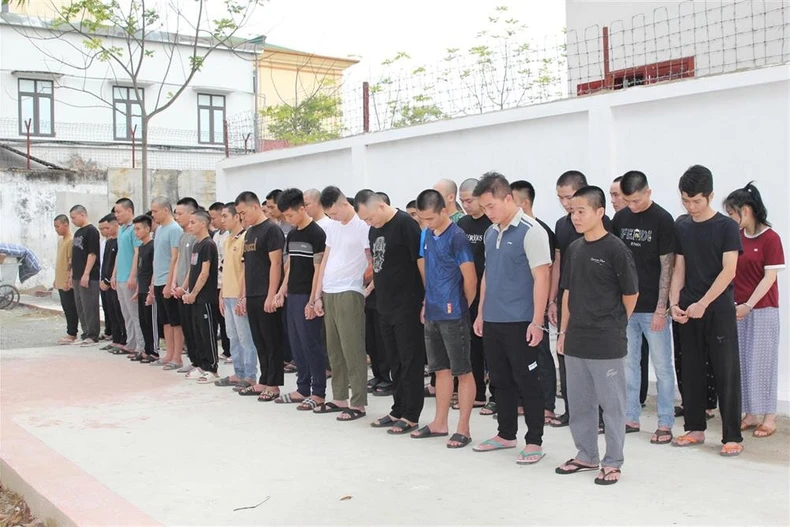 跨国诈骗犯被捕。图自公安部