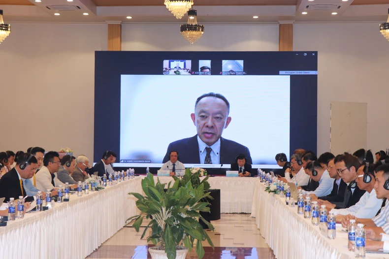 会议现场。图自越通社