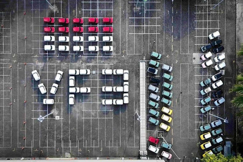 Vinfast向印尼客户交付400辆汽车。Vinfast供图