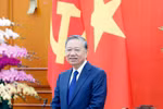 苏林总书记。图自越通社