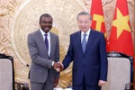 苏林总书记会见教科文组织世界遗产中心主任阿索莫，图自越通社